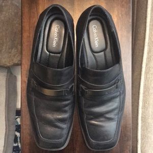 Men’s Calvin Klein Black Dress Shoes Size 10.5
